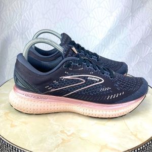 Brooks Glycerin 19 Black Ombre Metallic Women Running Shoes (size 7.5)